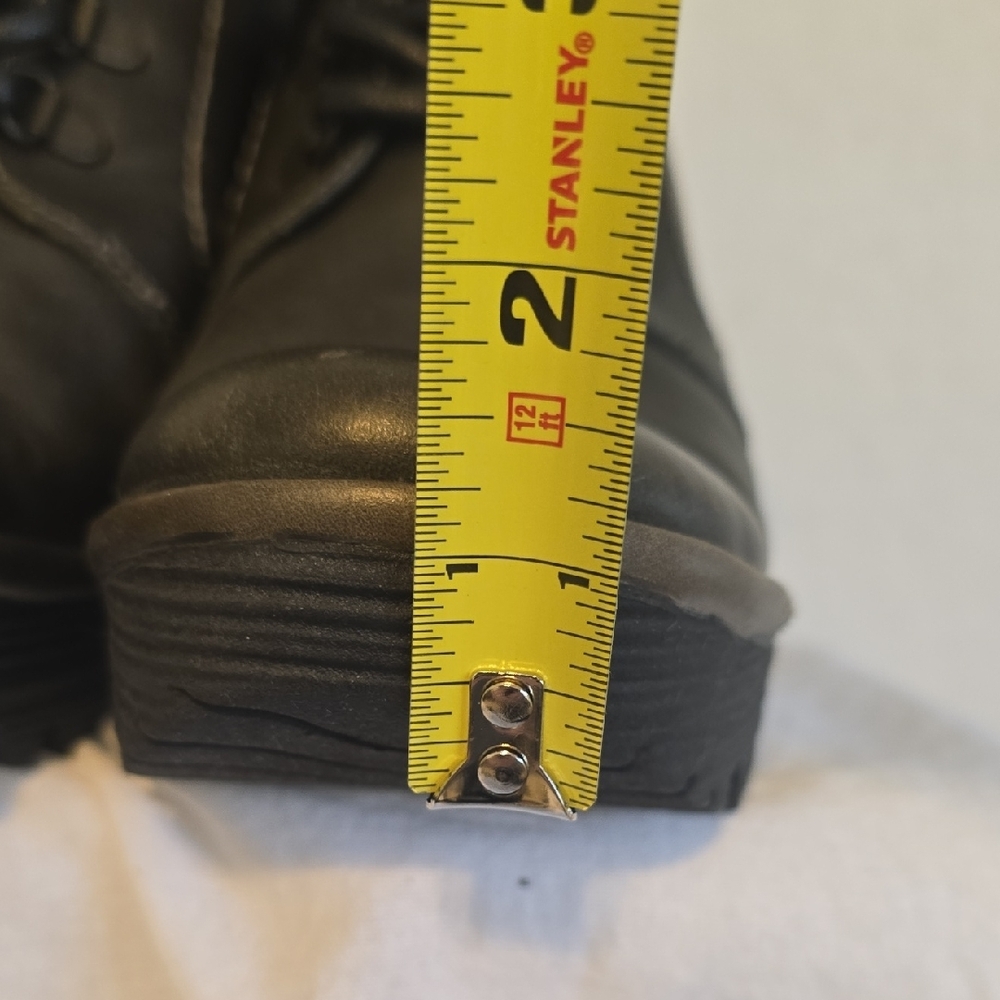 Fly London Black Lace Up Boots - Picture 4 of 16